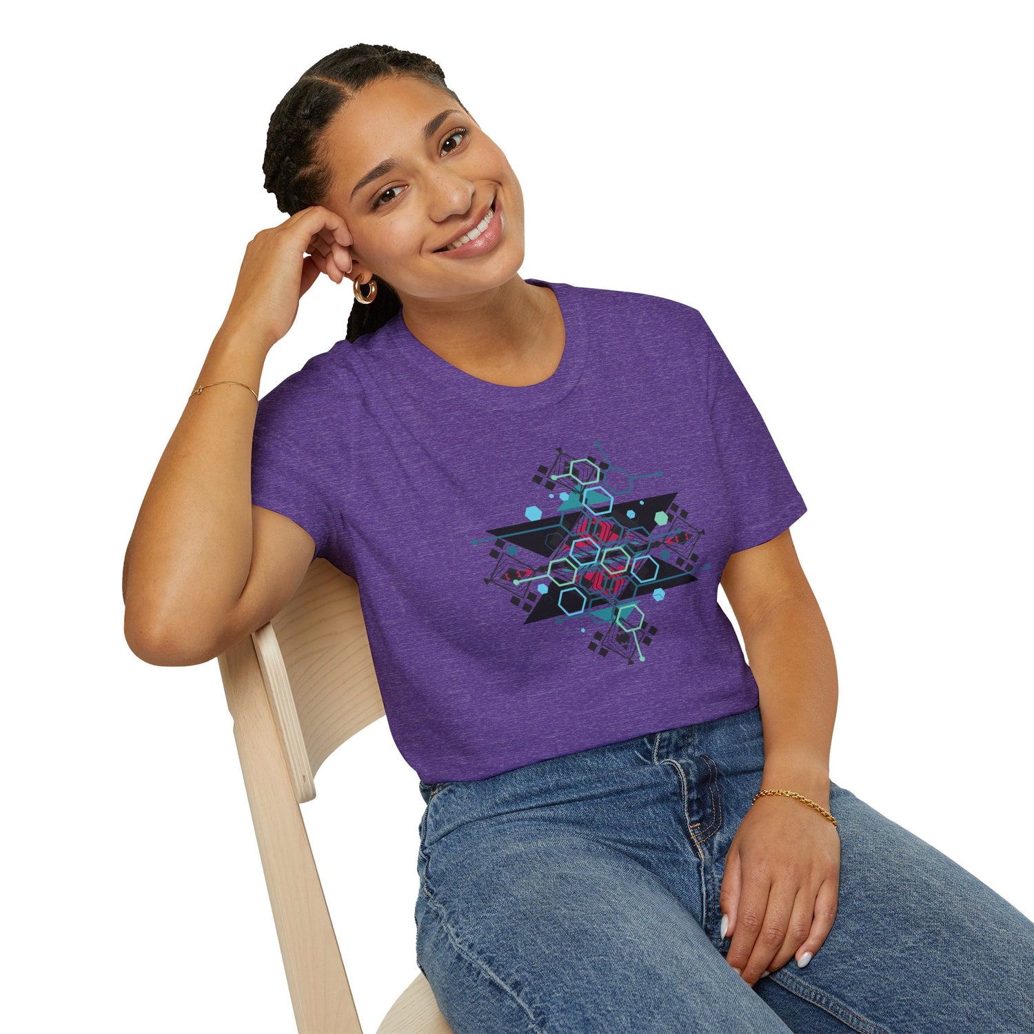 Digital Aztec - Softstyle T-Shirt