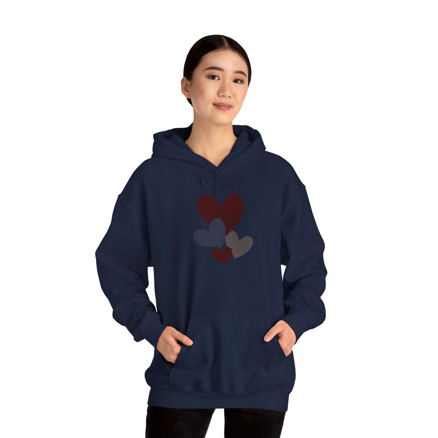 Falling Hearts - Hooded Sweatshirt