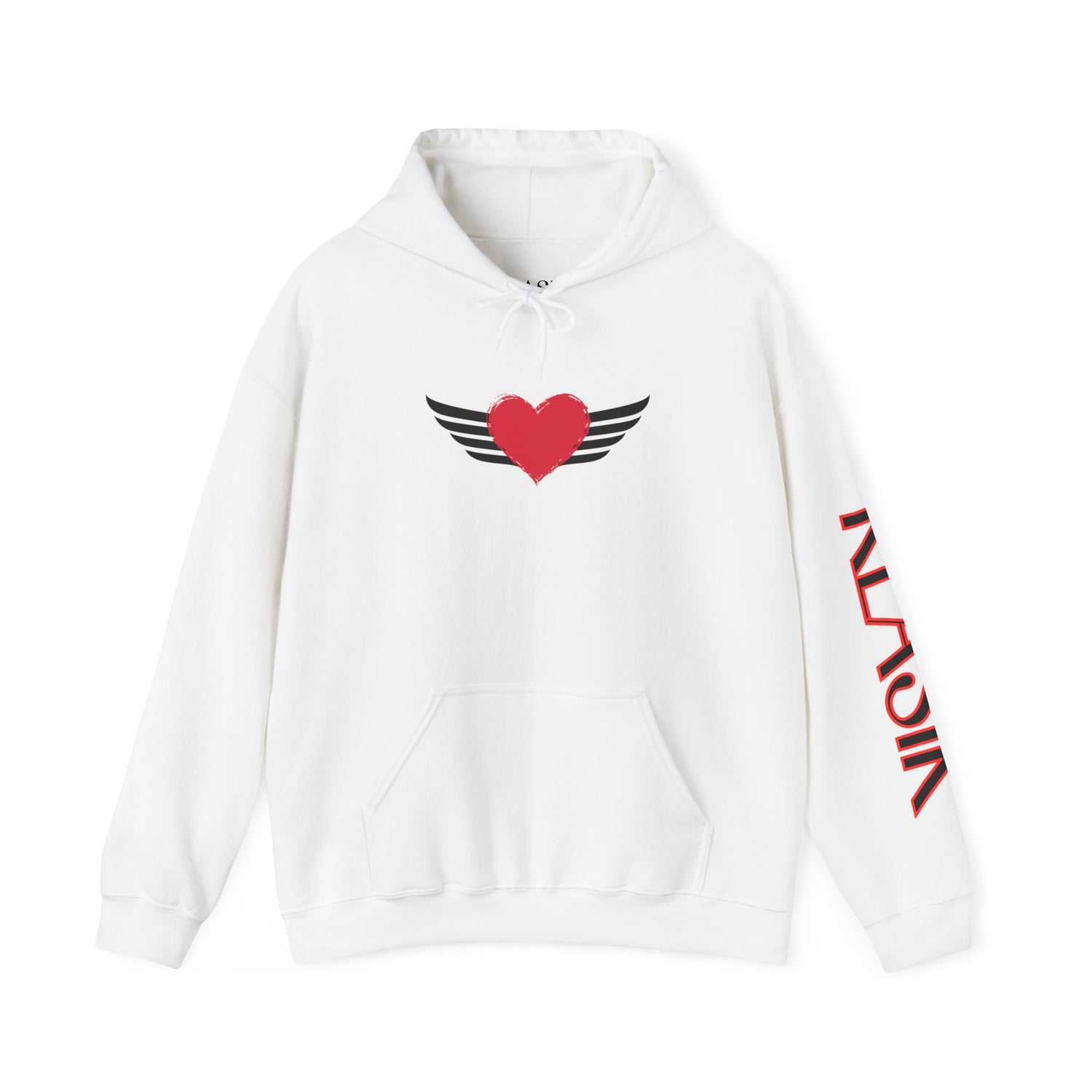 Red Winged Heart - Hooded Sweatshirt