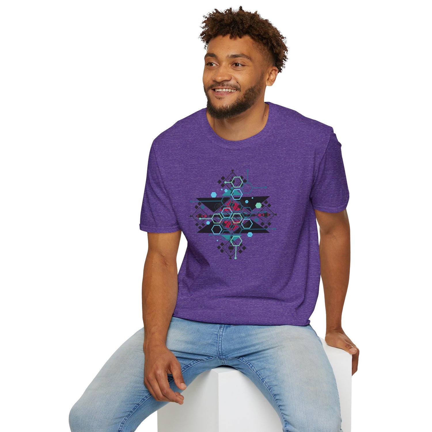 Digital Aztec - Softstyle T-Shirt