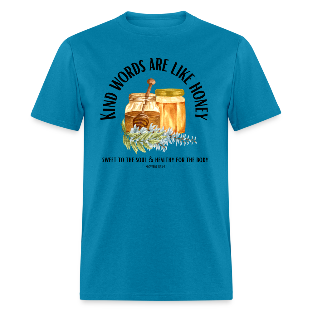 Kind words - Unisex Classic T-Shirt - turquoise