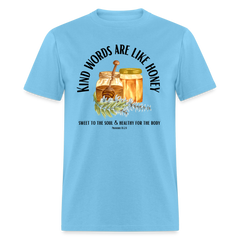 Kind words - Unisex Classic T-Shirt - aquatic blue