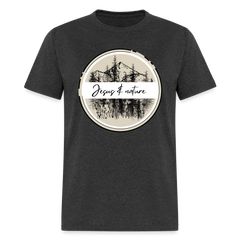 Jesus & nature - Unisex Classic T-Shirt - heather black
