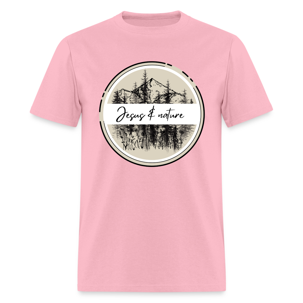 Jesus & nature - Unisex Classic T-Shirt - pink
