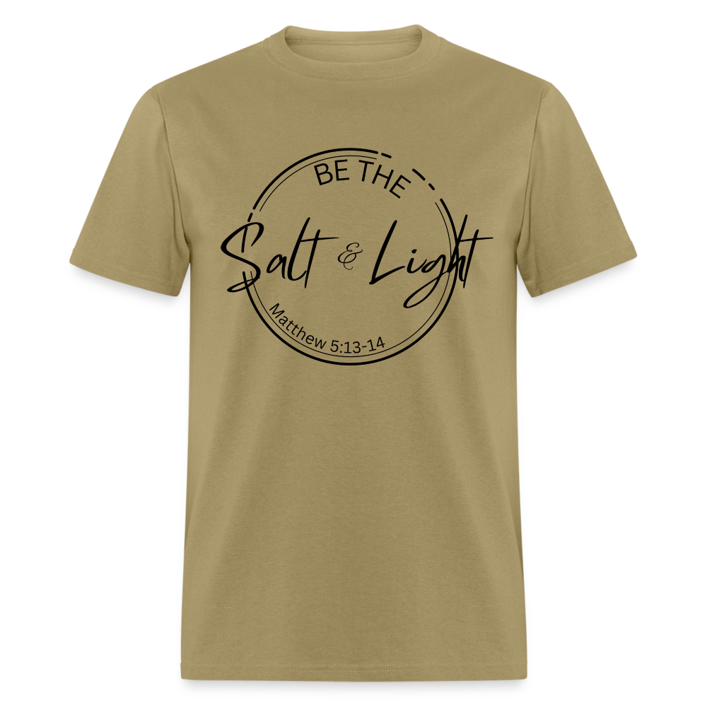 Salt & Light - Unisex Classic T-Shirt - khaki