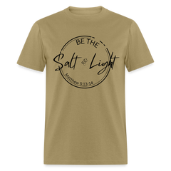 Salt & Light - Unisex Classic T-Shirt - khaki