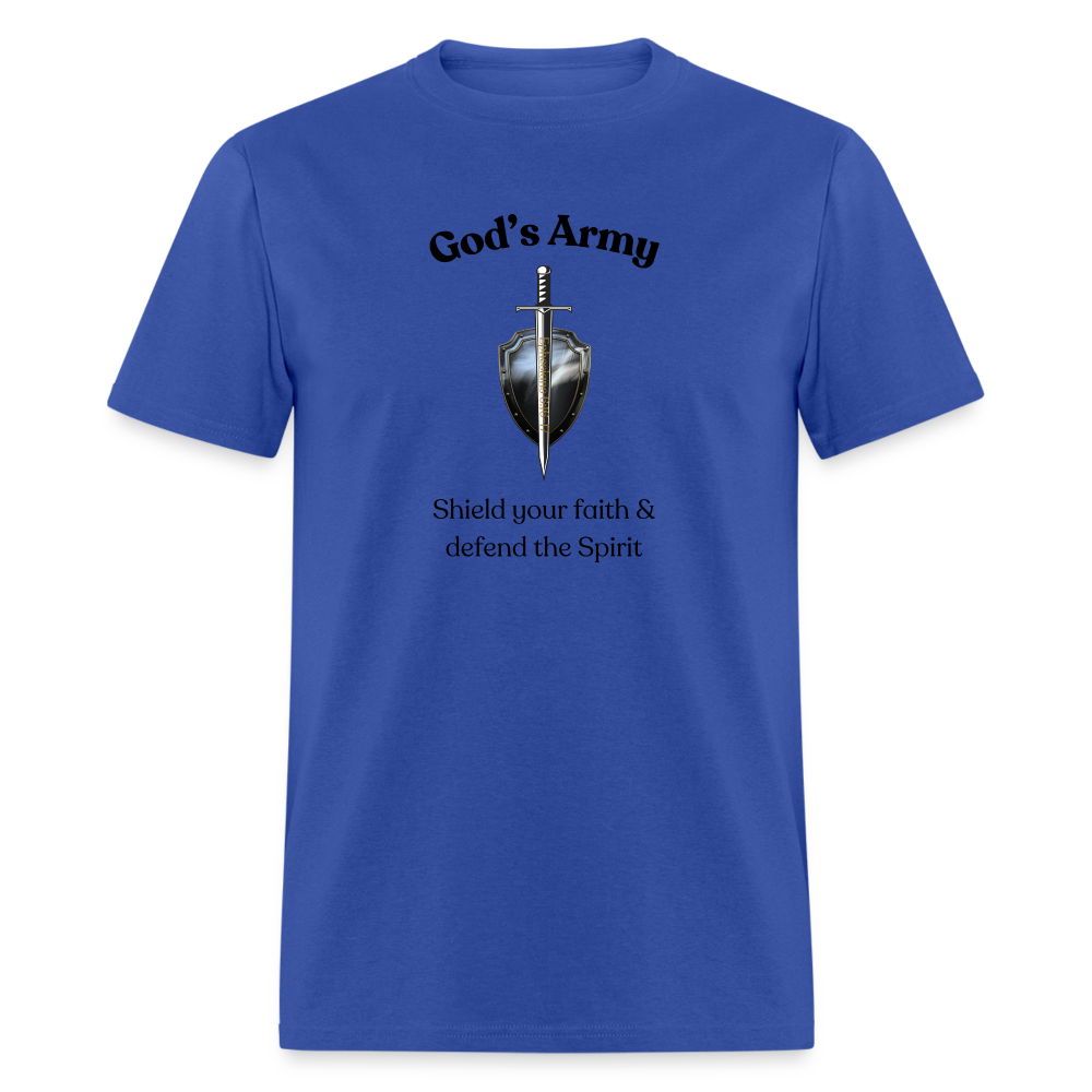 God's Army - Unisex Classic T-Shirt - royal blue