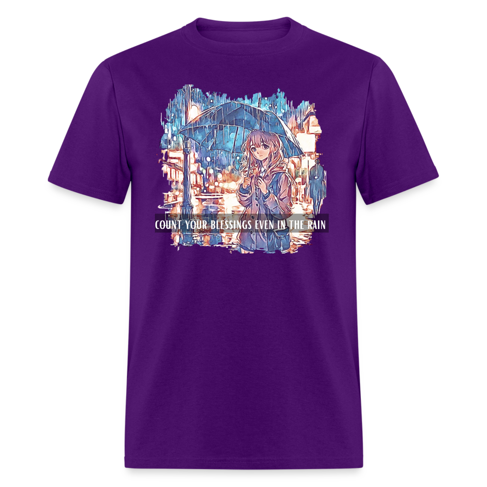 Count your blessings - Unisex Classic T-Shirt - purple