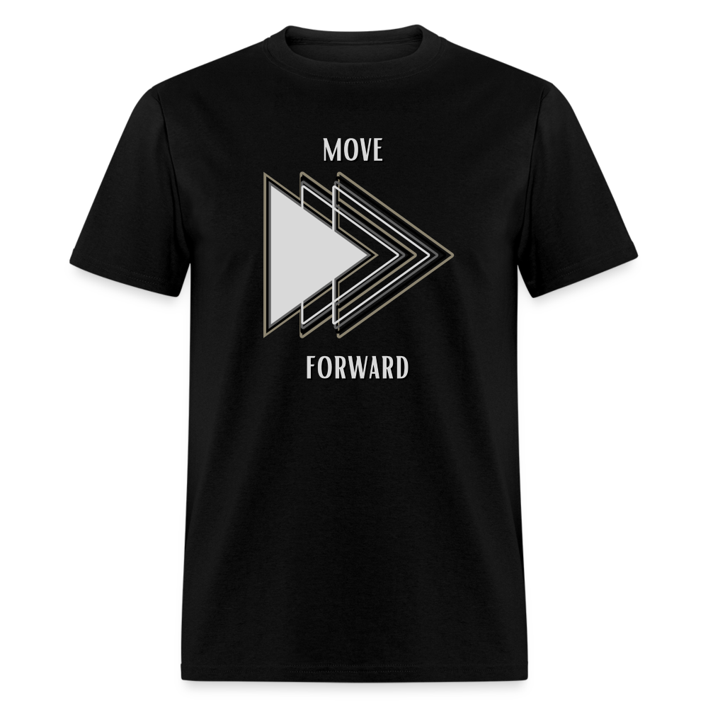 Move Forward - Womens Classic T-Shirt - black