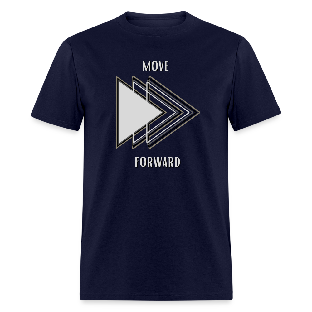 Move Forward - Womens Classic T-Shirt - navy