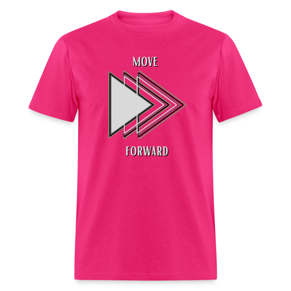 Move Forward - Womens Classic T-Shirt - fuchsia
