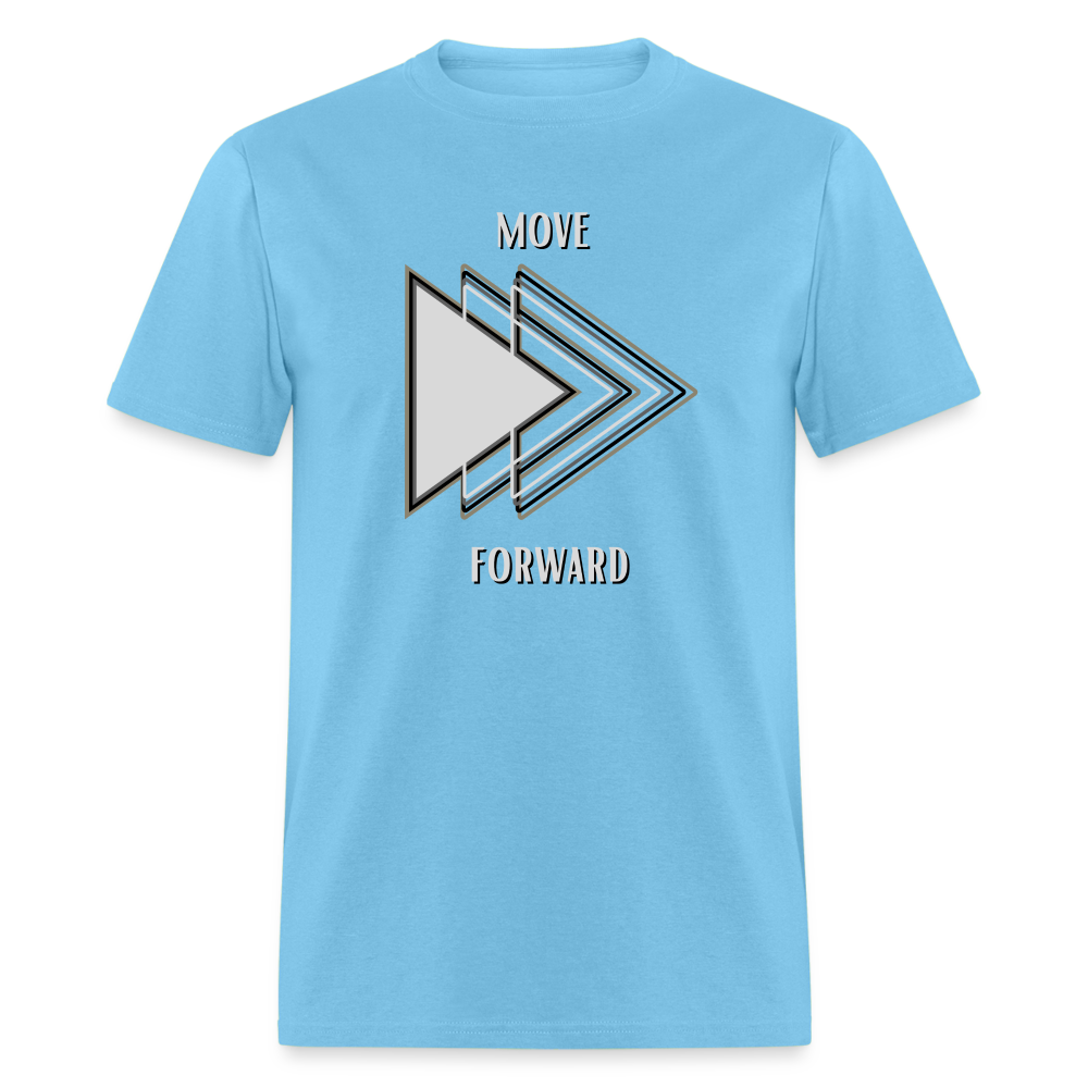 Move Forward - Womens Classic T-Shirt - aquatic blue