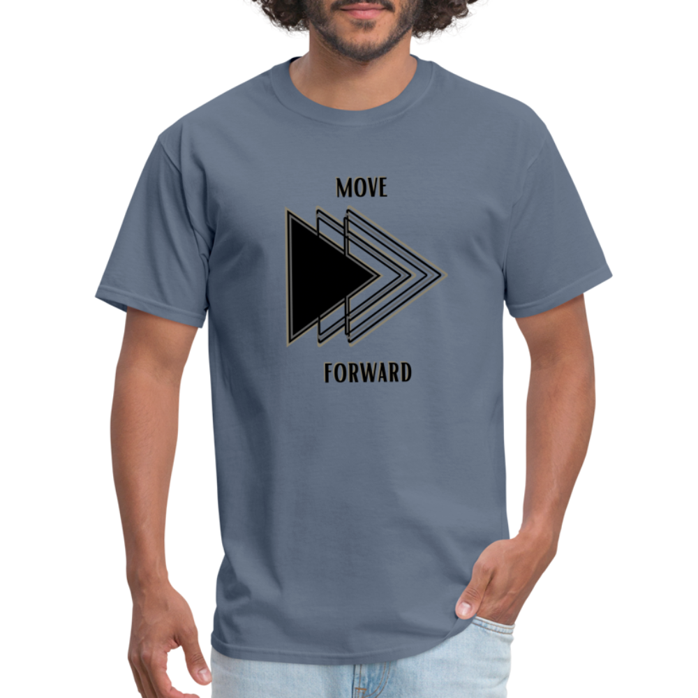 Move Forward - Mens Classic T-Shirt - denim