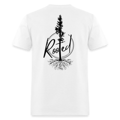 Rooted - Mens Classic T-Shirt - white