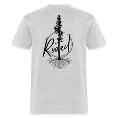 Rooted - Mens Classic T-Shirt - heather gray