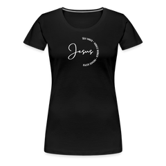 Jesus Way Maker - Women’s Premium T-Shirt - black