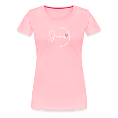 Jesus Way Maker - Women’s Premium T-Shirt - pink