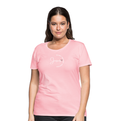 Jesus Way Maker - Women’s Premium T-Shirt - pink