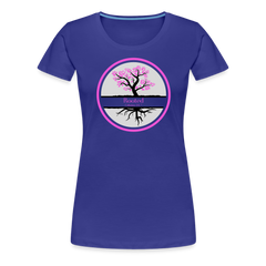 Pink Rooted - Women’s Premium T-Shirt - royal blue