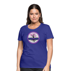 Pink Rooted - Women’s Premium T-Shirt - royal blue