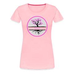 Pink Rooted - Women’s Premium T-Shirt - pink