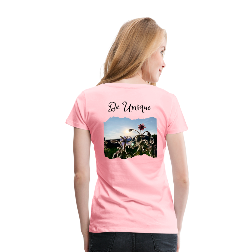 Be Unique - Women’s Premium T-Shirt - pink