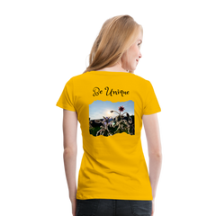 Be Unique - Women’s Premium T-Shirt - sun yellow