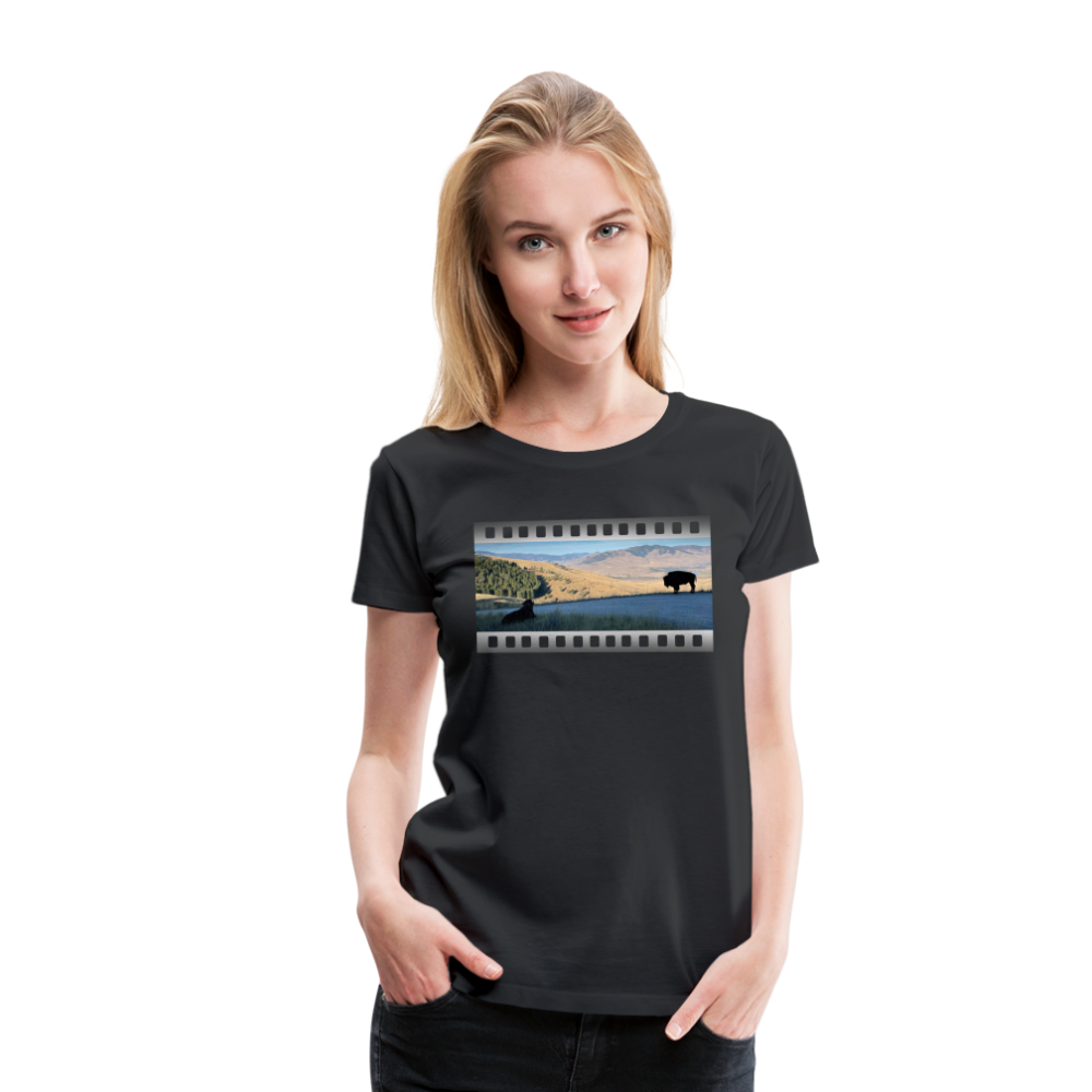 Buffalo - Women’s Premium T-Shirt - black