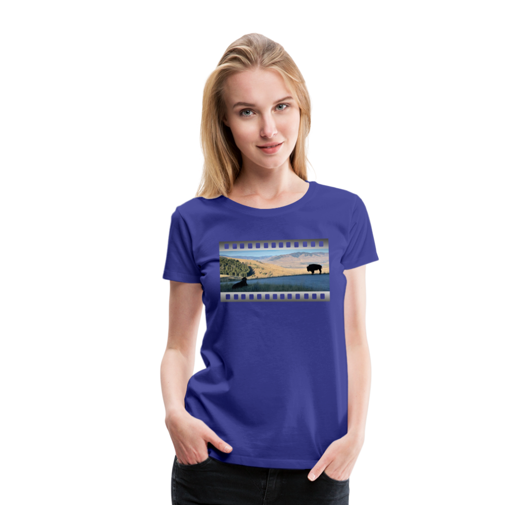 Buffalo - Women’s Premium T-Shirt - royal blue