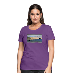 Buffalo - Women’s Premium T-Shirt - purple