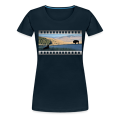 Buffalo - Women’s Premium T-Shirt - deep navy