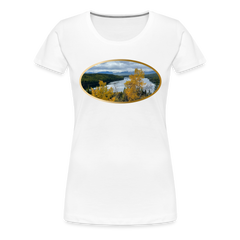 Glacier Majestic - Women’s Premium T-Shirt - white