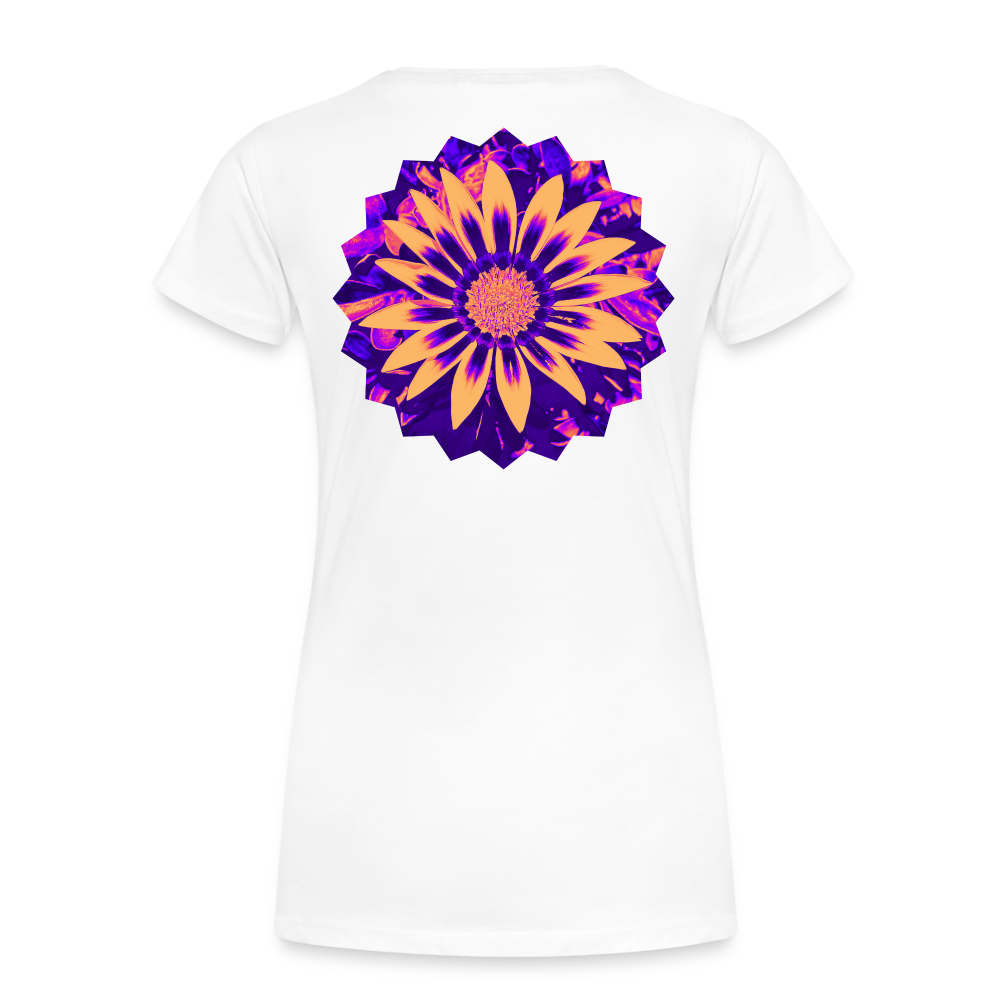 Orange Glow - Women’s Premium T-Shirt - white