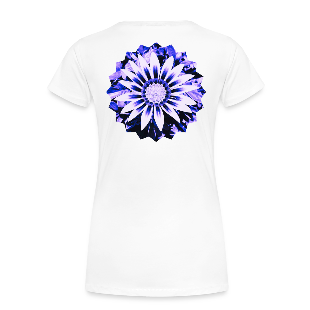 Purple Glow - Women’s Premium T-Shirt - white