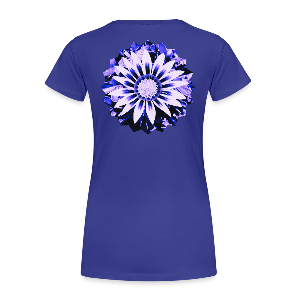 Purple Glow - Women’s Premium T-Shirt - royal blue
