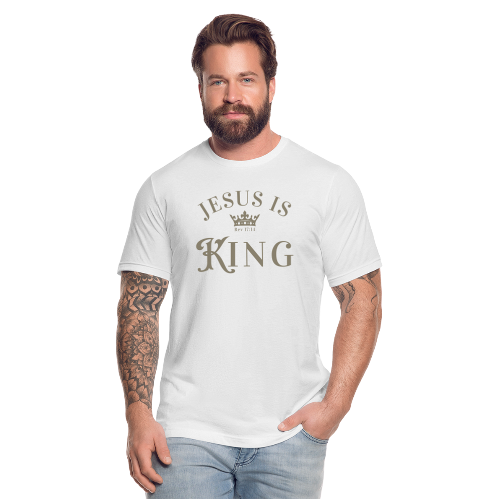 Jesus is King - T-Shirt - white