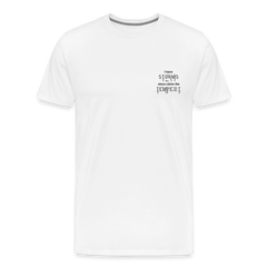 Calm the tempest - Men's Premium T-Shirt - white