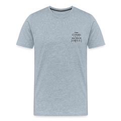 Calm the tempest - Men's Premium T-Shirt - heather ice blue