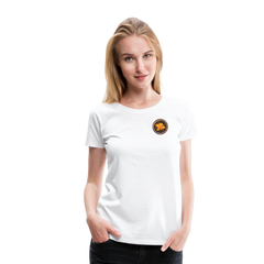 Fiery Rose - Women’s Premium T-Shirt - white