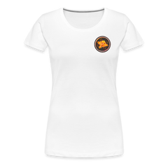 Fiery Rose - Women’s Premium T-Shirt - white