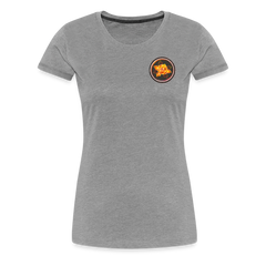 Fiery Rose - Women’s Premium T-Shirt - heather gray