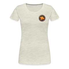 Fiery Rose - Women’s Premium T-Shirt - heather oatmeal