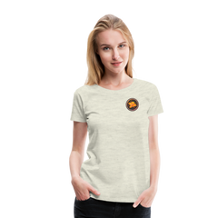 Fiery Rose - Women’s Premium T-Shirt - heather oatmeal