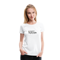 Exceptional Rose - Women’s Premium T-Shirt - white