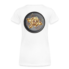 Exceptional Rose - Women’s Premium T-Shirt - white