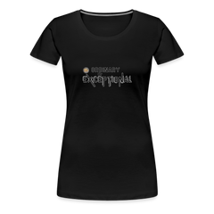 Exceptional Rose - Women’s Premium T-Shirt - black