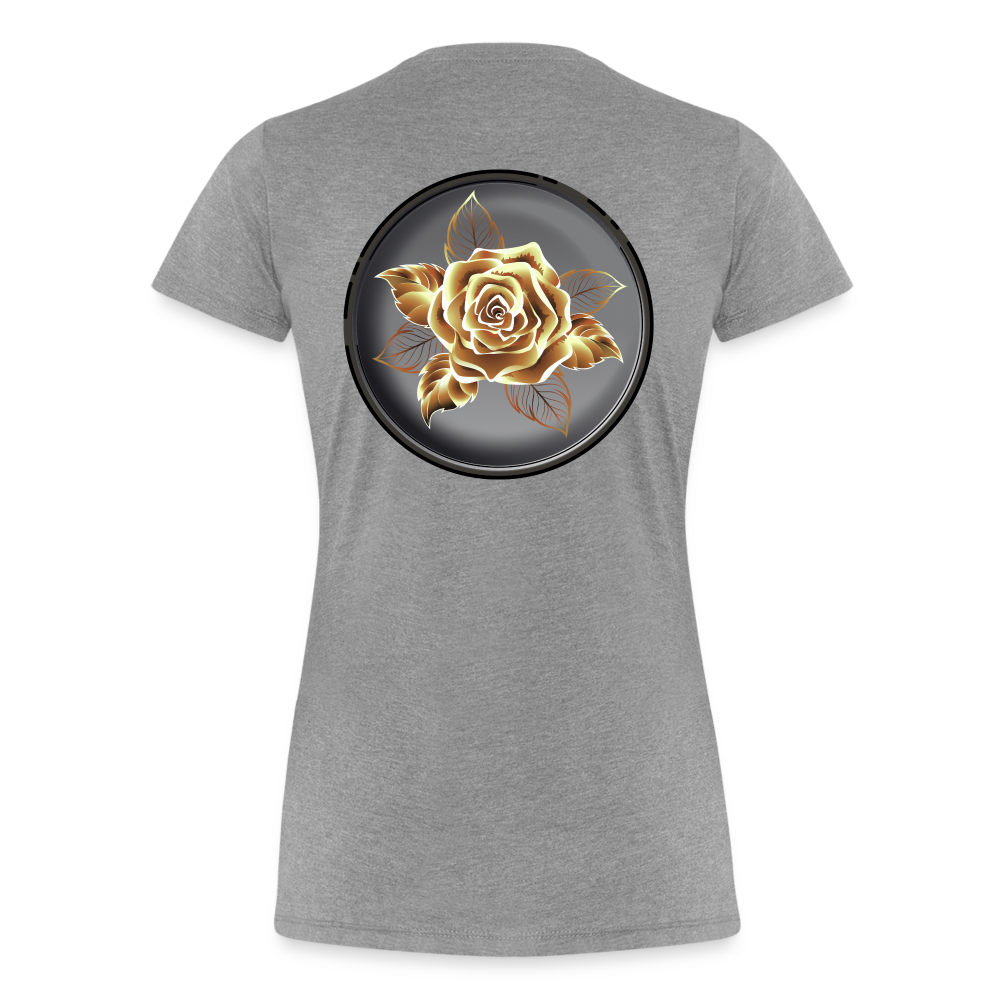 Exceptional Rose - Women’s Premium T-Shirt - heather gray