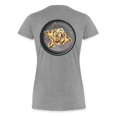 Exceptional Rose - Women’s Premium T-Shirt - heather gray