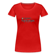 Exceptional Rose - Women’s Premium T-Shirt - red