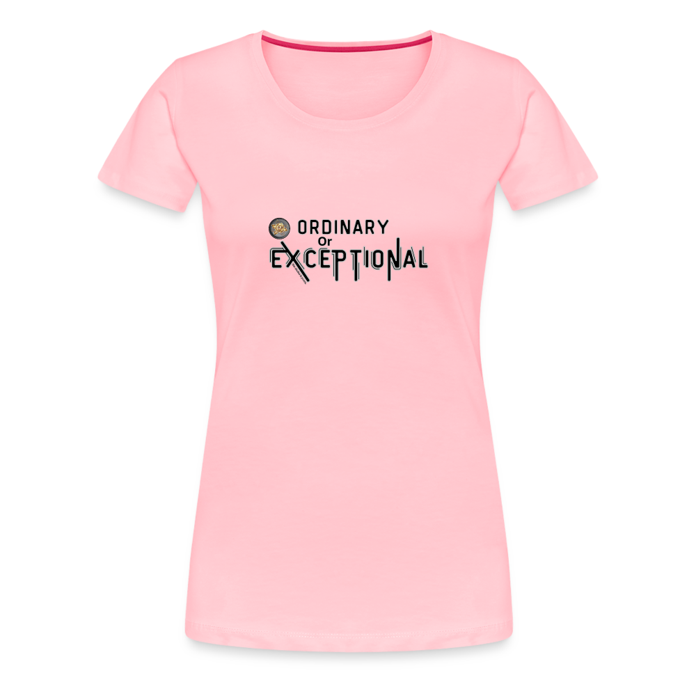 Exceptional Rose - Women’s Premium T-Shirt - pink